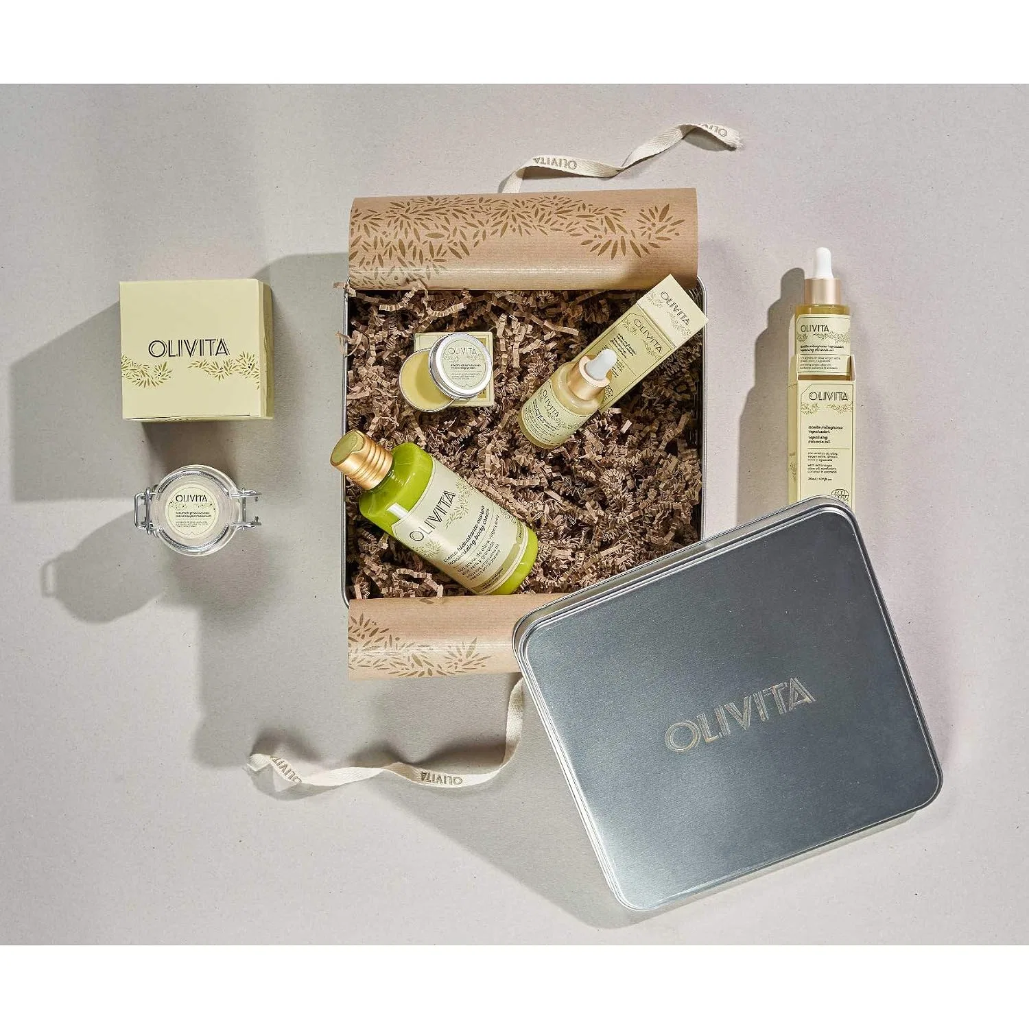 Набор органической косметики Olivita, уход за волосами и телом, 6 предметов