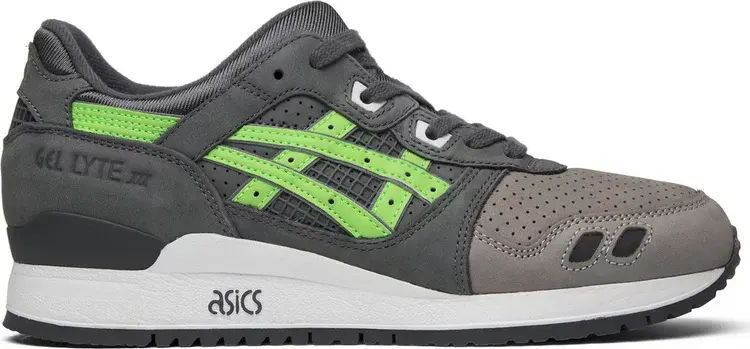 

Кроссовки ronnie fieg x gel lyte 3 'super green' 2016 Asics, серый