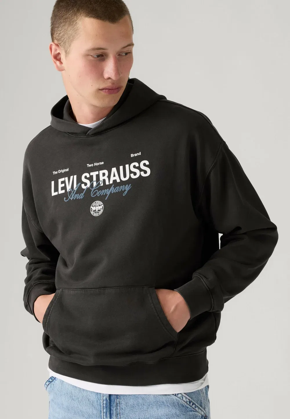 Худи с принтом заката - худи Levi'S, Cowboy Collage Aop N Blacks — фото 3