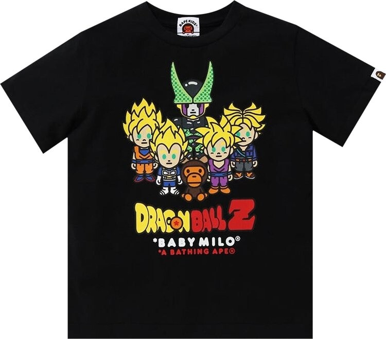 

Футболка BAPE x Dragon Ball Z Baby Milo Super Saiyan & Cell Tee 'Black', черный