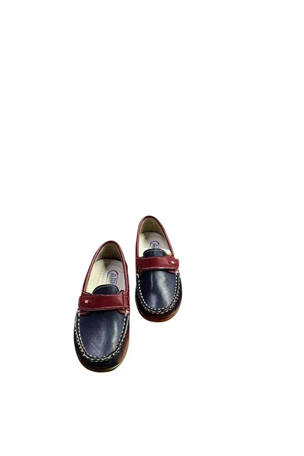 Детские повседневные туфли для мальчиков термо Candaşlar, Navy Blue — фото 3