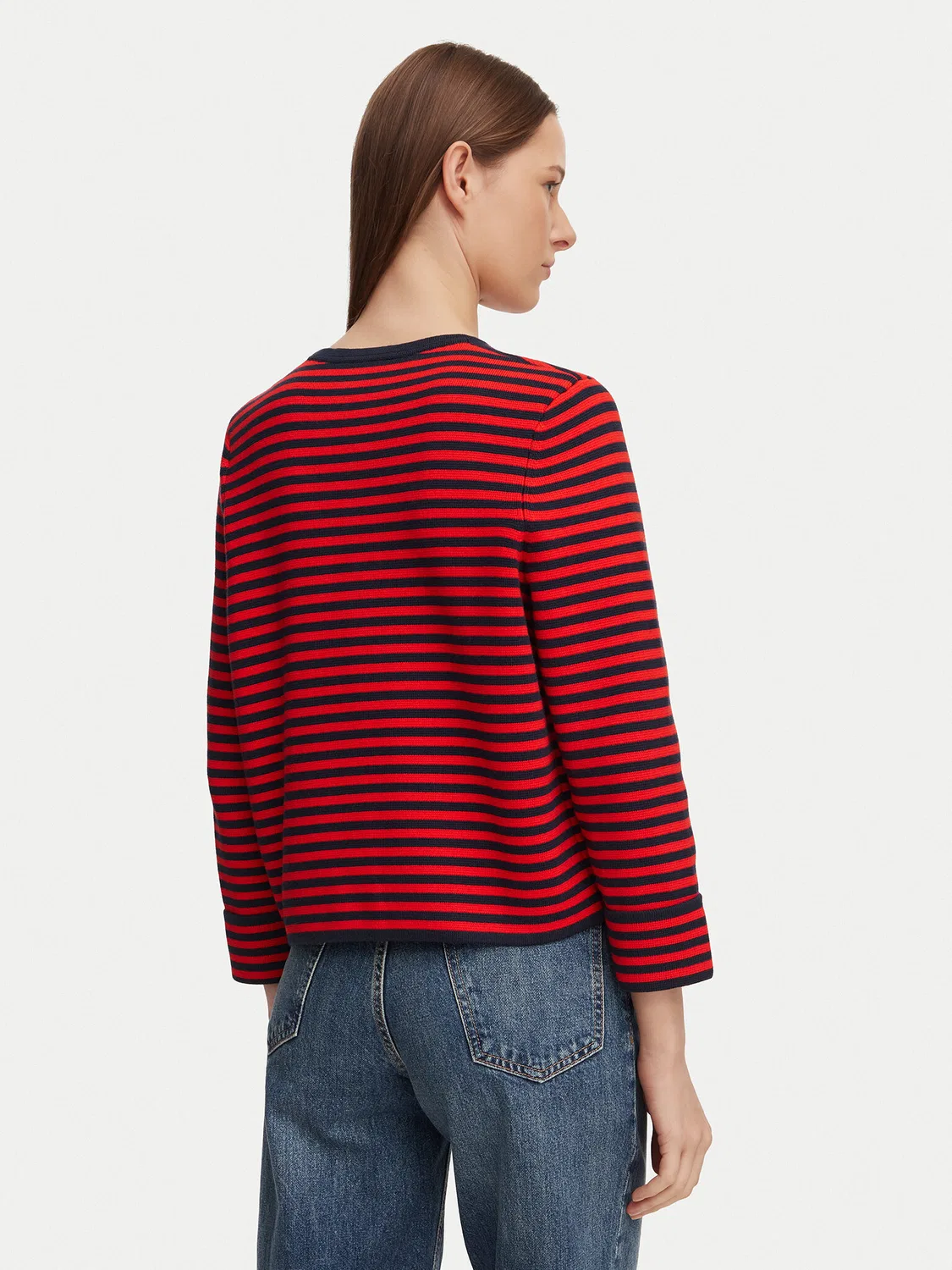 Женский кардиган стандартного кроя Tommy Hilfiger, разноцветный — фото 3