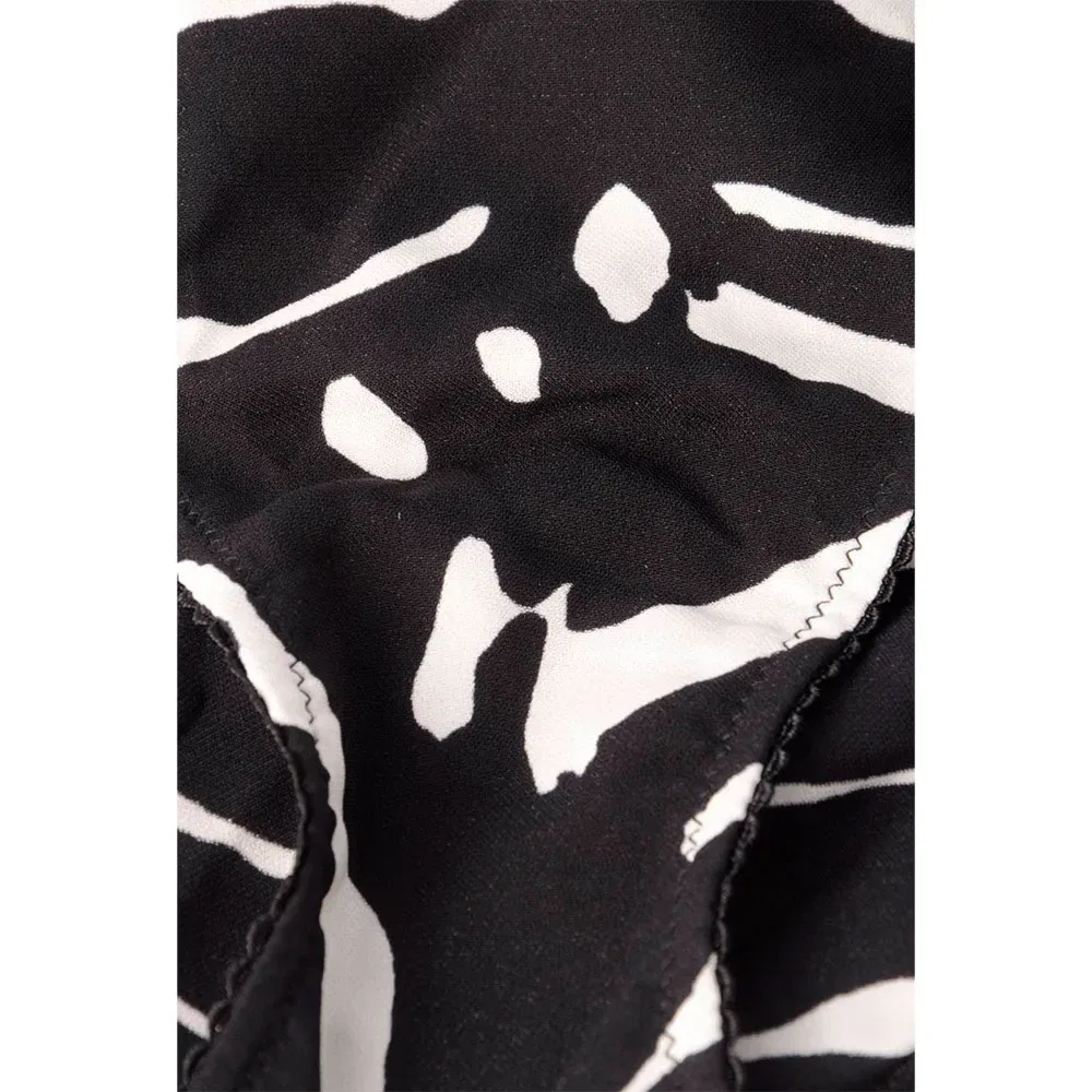 Женские трусы с принтом Zebra Dolce & gabbana, Black — фото 3