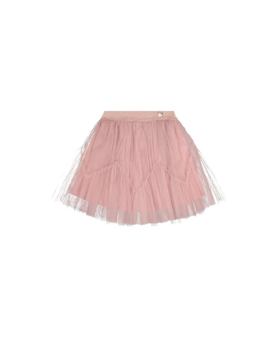 Юбка из сетки с многослойной юбкой, модель Soft Poetry Deux par Deux, Pale Dusty Pink