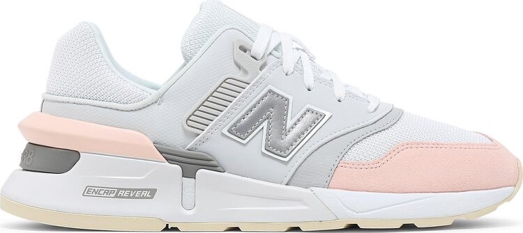 

Кроссовки New Balance Wmns 997 'White Grey Pink', белый