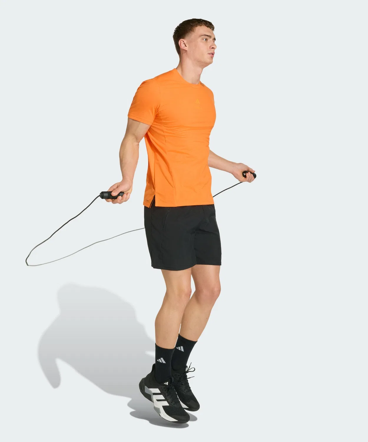 Мужская футболка с принтом Les Mills Adidas, Orange — фото 3