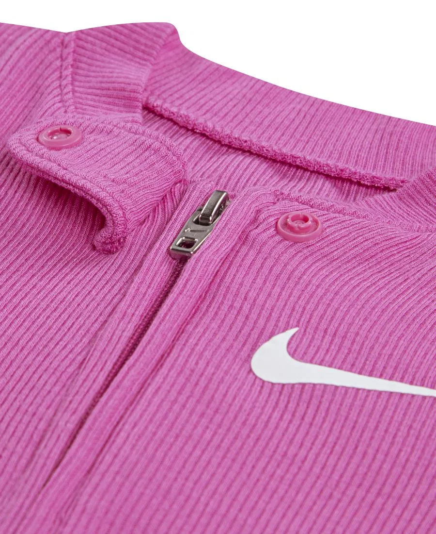 Детский слип с ножками Nike, Playful Pink — фото 4