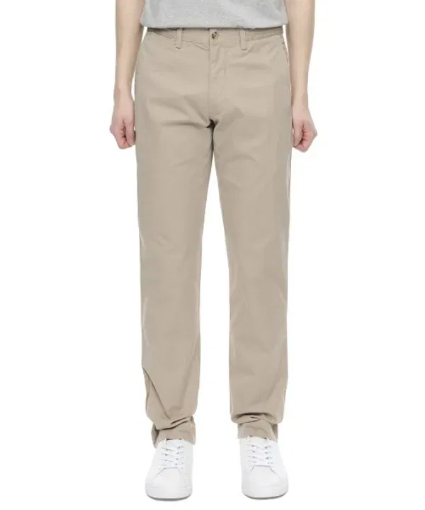 Слим-фит чинос брюки Stretch, Polo Ralph Lauren, светло-бежевый — фото 2