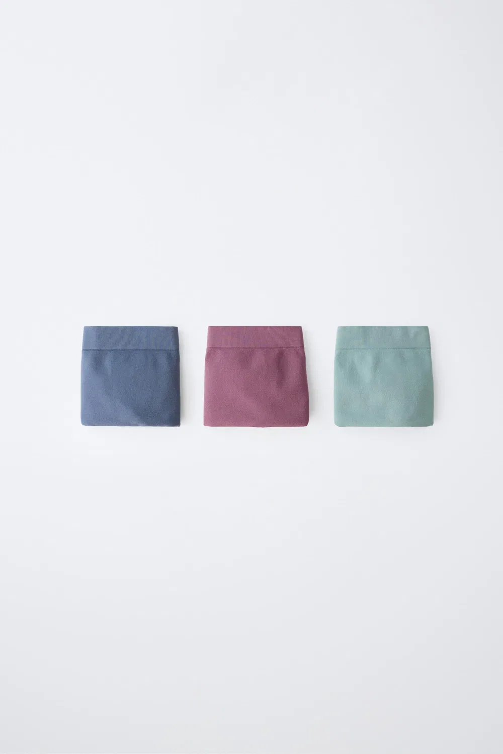 8-14 лет / Комплект из трех бесшовных кюлотов ZARA, Multicoloured