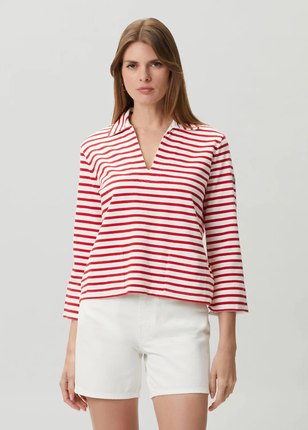 Трико Polo Ralph Lauren, красный-белый