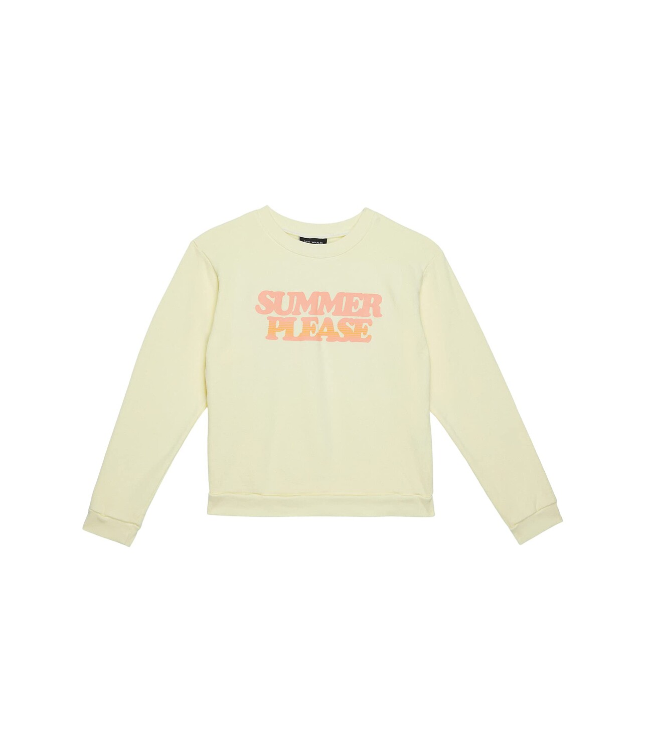 

Пуловер Tiny Whales, Summer Please Graphic Boxy Sweatshirt