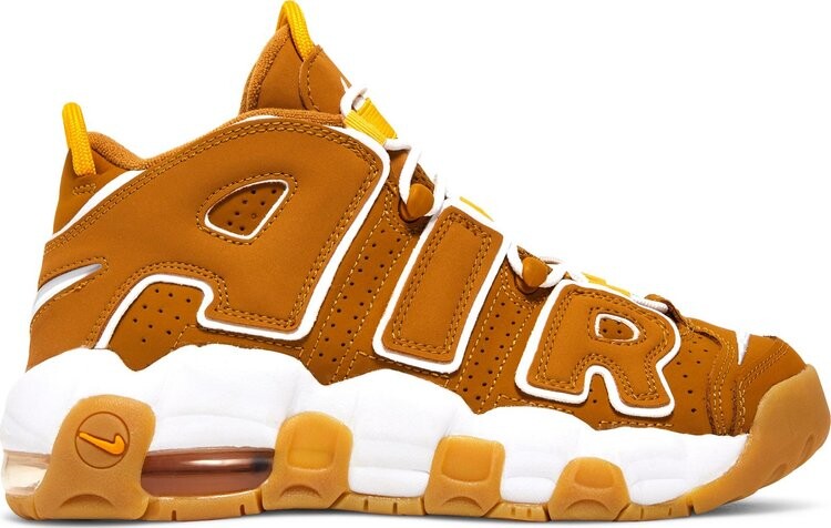 

Кроссовки Nike Air More Uptempo GS 'Wheat', коричневый