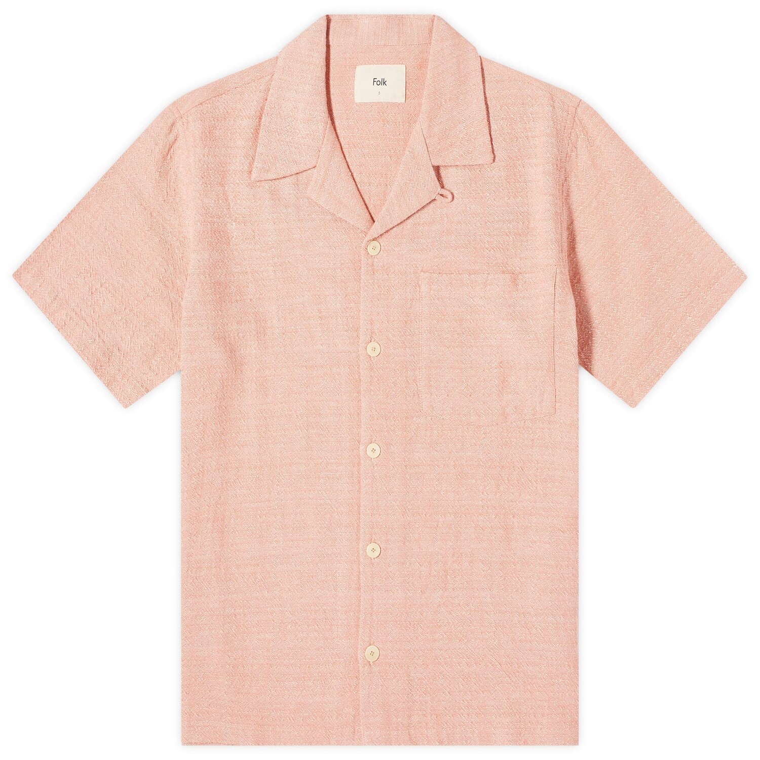 

Рубашка Folk Soft Collar Vacation, кораловый