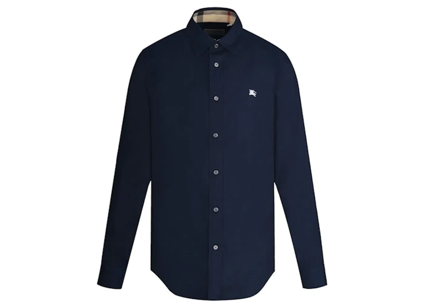 Мужская рубашка из хлопка стретч поплин Shirt Burberry, Navy