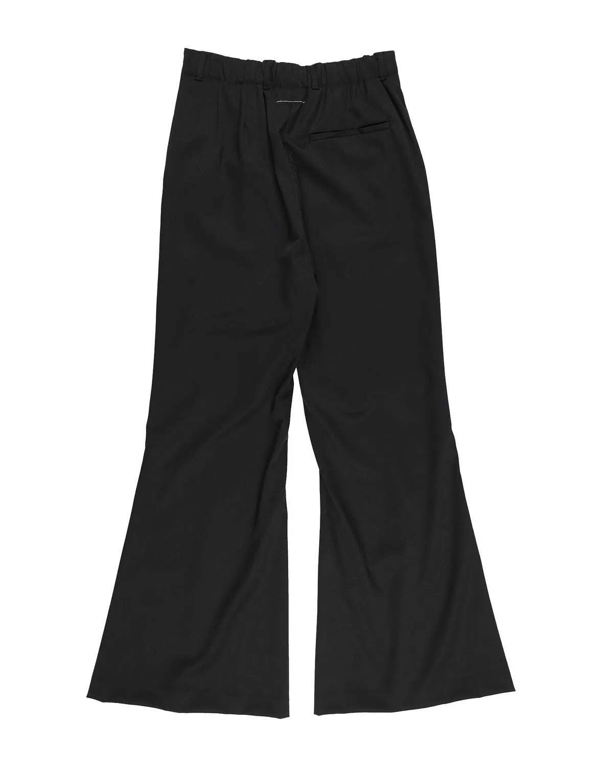 Брюки из твила с вышивкой MM6 Maison Margiela, черный — фото 2