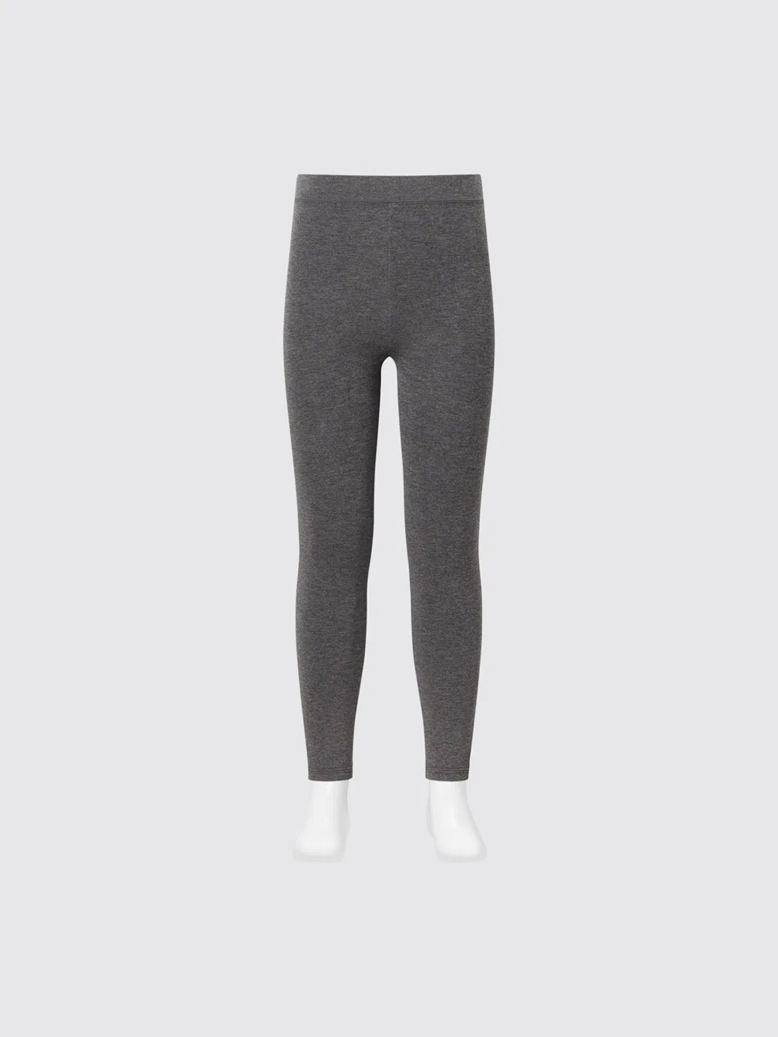 Детские леггинсы утепленные HEATTECH EXTRA WARM Uniqlo, темно-серый — фото 3