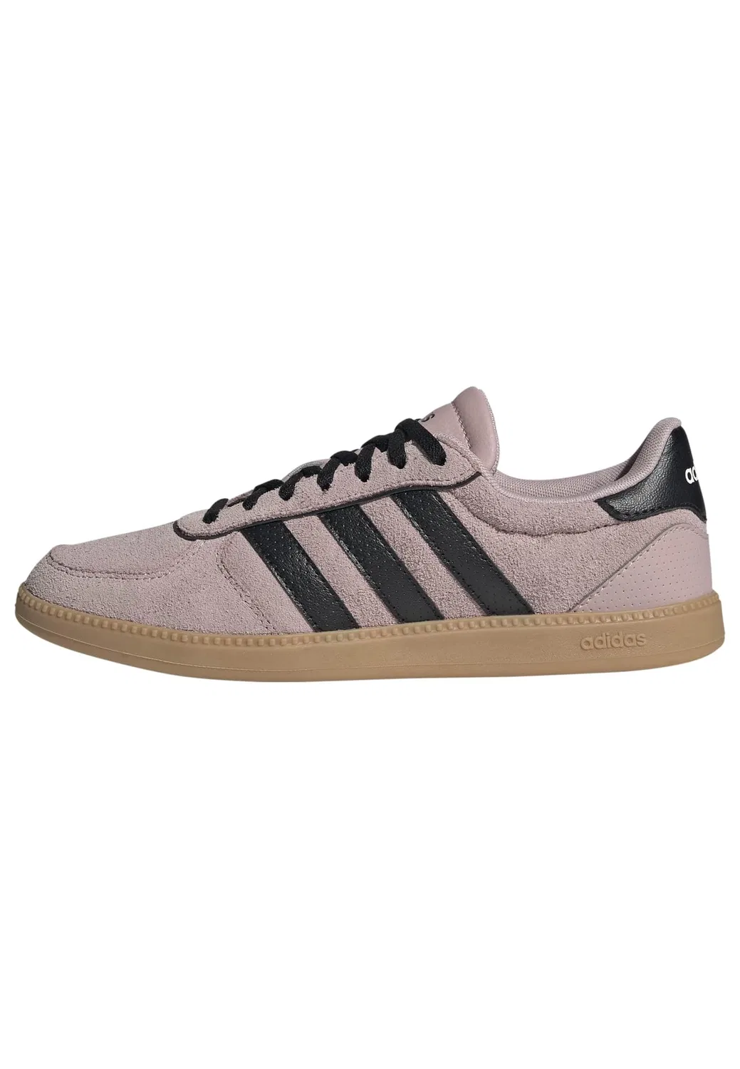 Детские кроссовки с верхом из натуральной кожи Superstar El I Gymnastics Shoe Adidas, Double Lilac Black Rubber