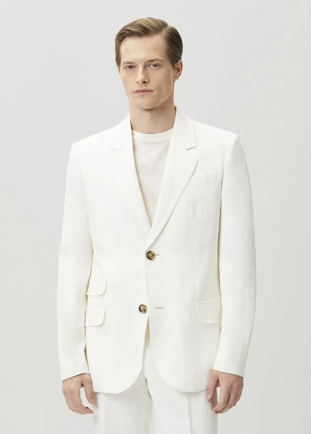 Классический пиджак Straight Ami Paris, white