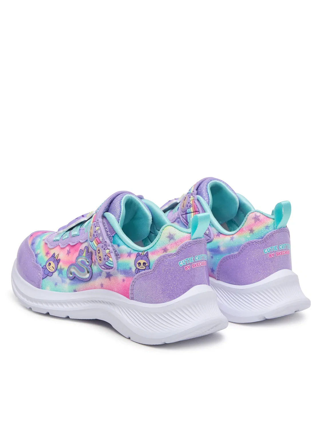 Кроссовки для девочки Jumpsters Cutie Critters Skechers, фиолетовый — фото 3