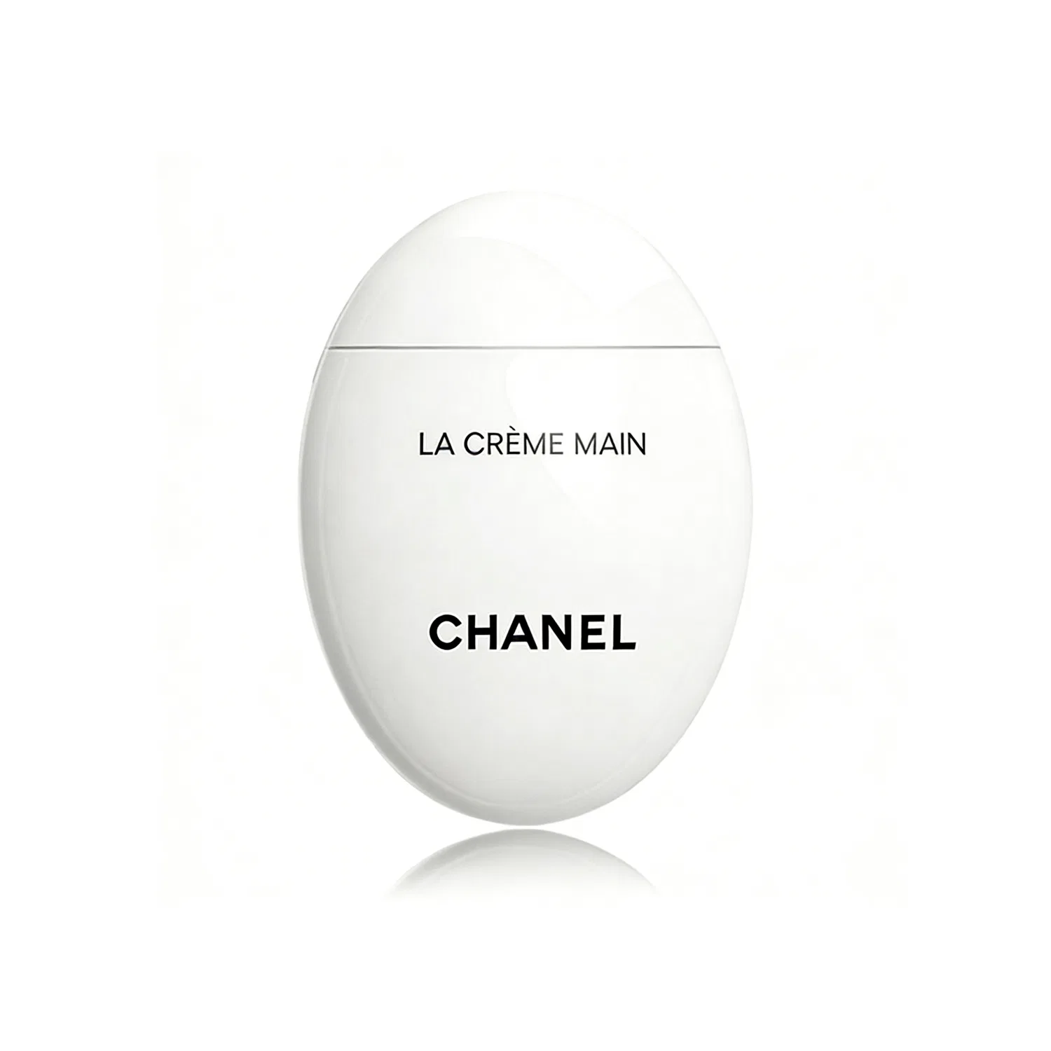 Крем для рук CHANEL, 50 мл, White Egg Goose Pebble, освежающая версия, увлажняющий, в подарочной коробке