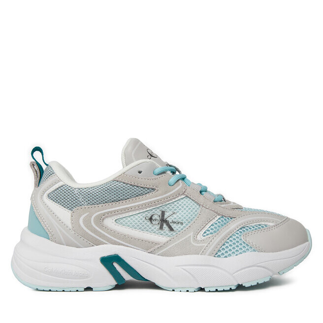 

Кроссовки Calvin Klein Jeans Retro Tennis Su-Mesh Wn YW0YW00891 Blue Glass/Fanfare/Oyster Mushroom 0H8, зеленый