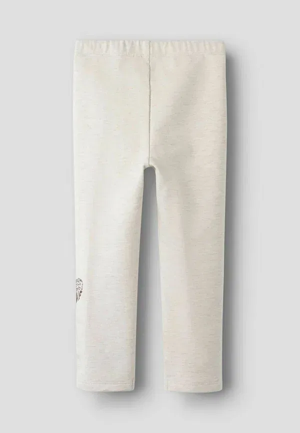 Леггинсы с цветочным принтом Leggings organic cotton Name It, peyote melange — фото 2