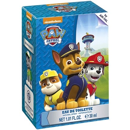 Airval Туалетная вода для детей Paw Patrol в красивой стеклянной бутылочке с мотивом погони 30 мл — фото 3