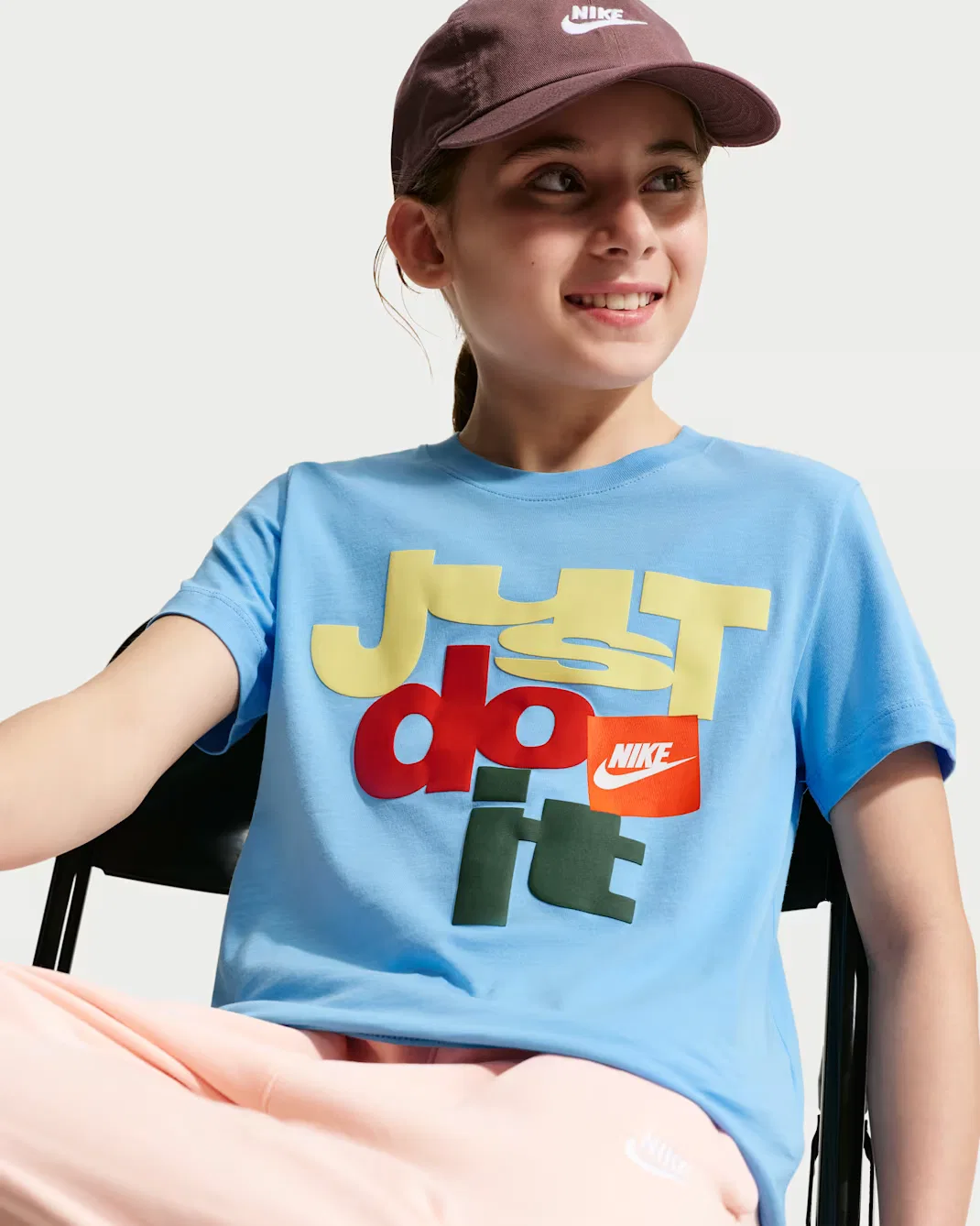 Футболка для детей постарше Nike Sportswear Club, Football Blue — фото 3