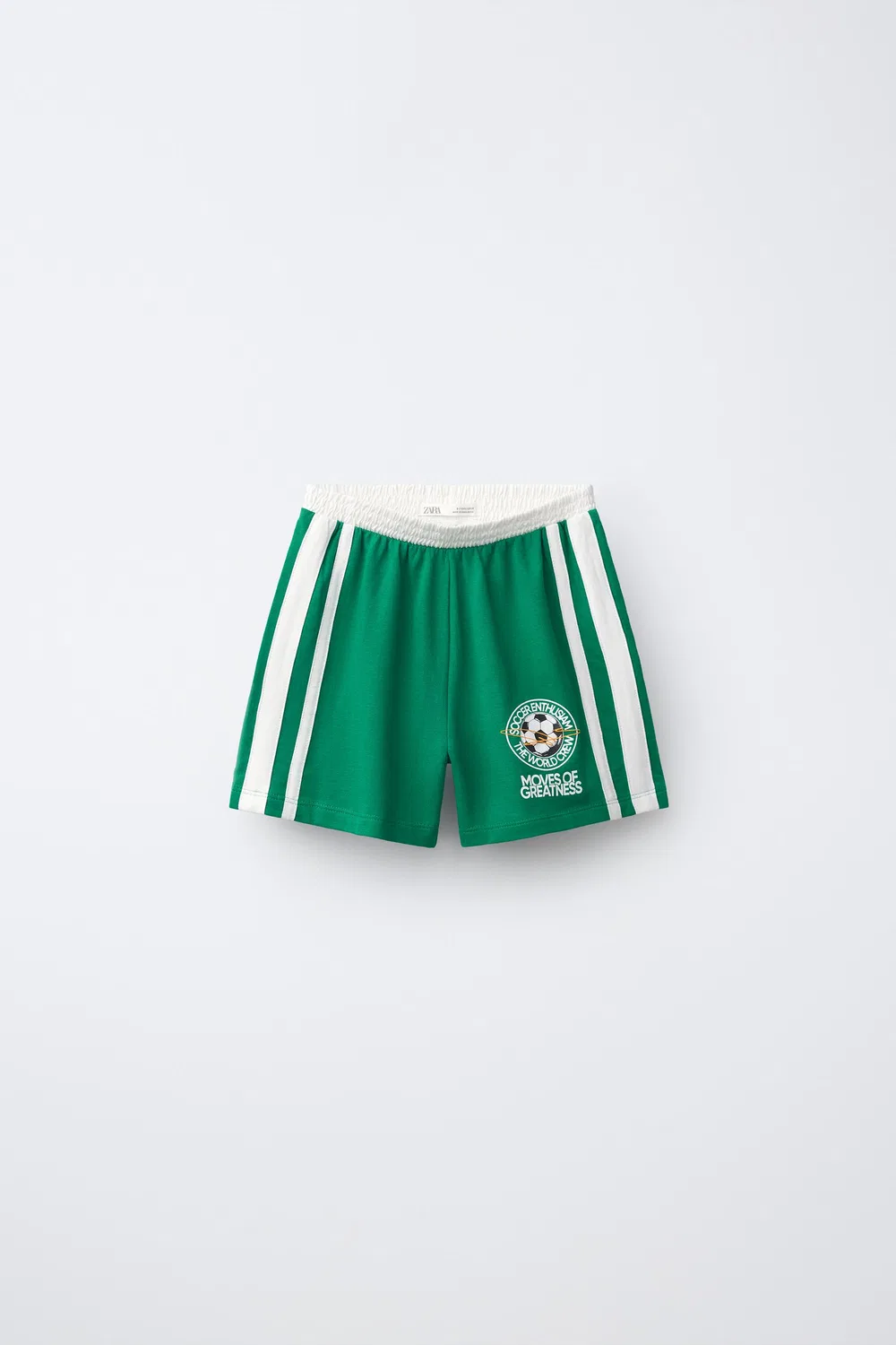 Пижама с футбольным принтом, 6-14 лет ZARA, Green — фото 4