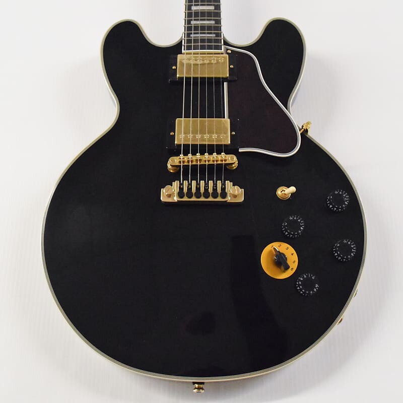 

Полуакустическая электрогитара Epiphone B, B, King Lucille, черный