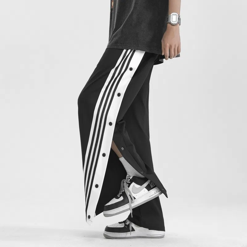 Женские повседневные брюки с принтом Black Full-Open Pants WARRIOR — фото 4
