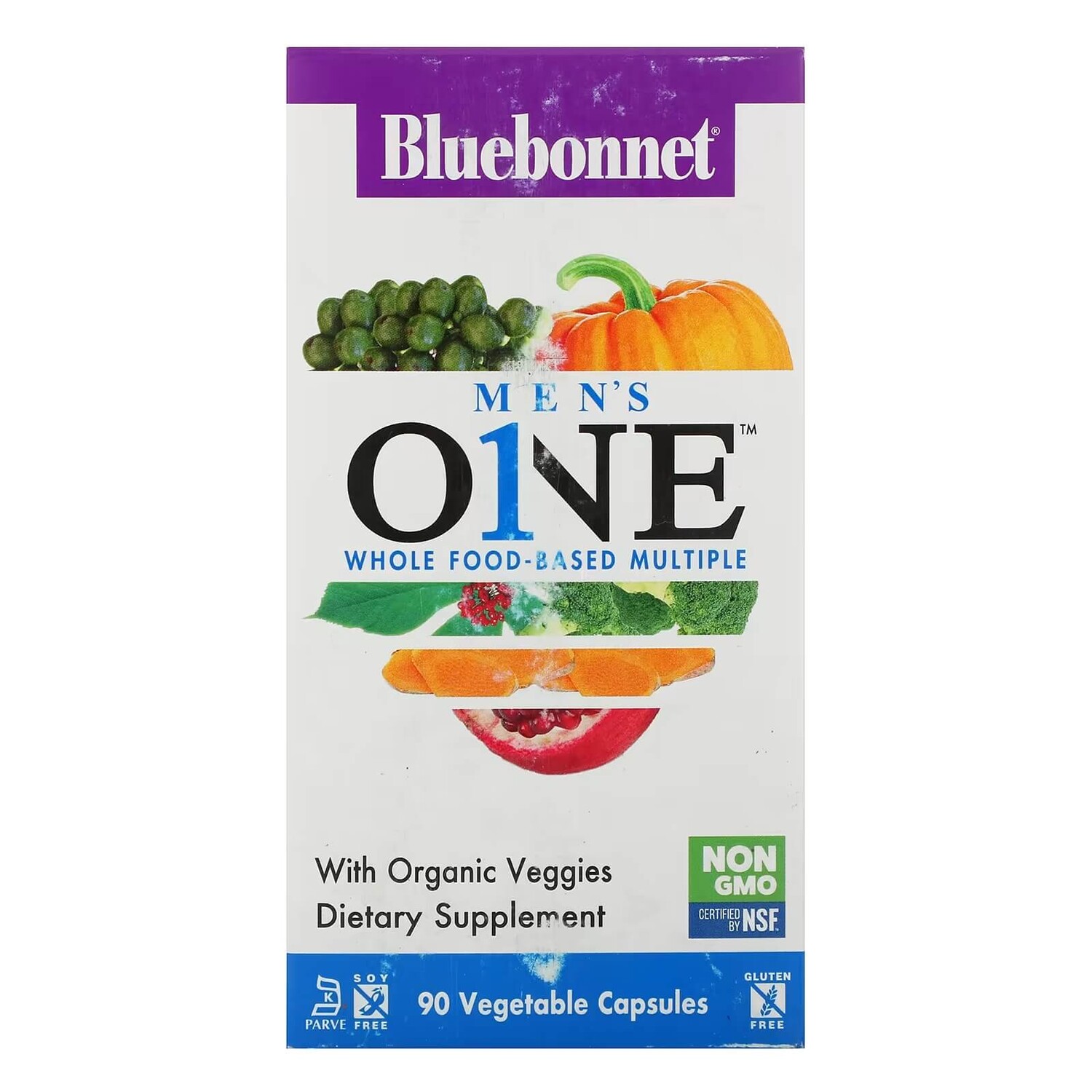 

Мультивитамины для мужчин Bluebonnet Nutrition, 90 капсул