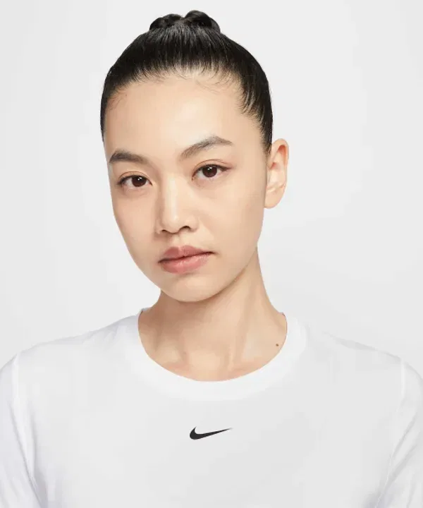 Футболка с коротким рукавом One Classic Dri-FIT, Nike, белый/черный — фото 3