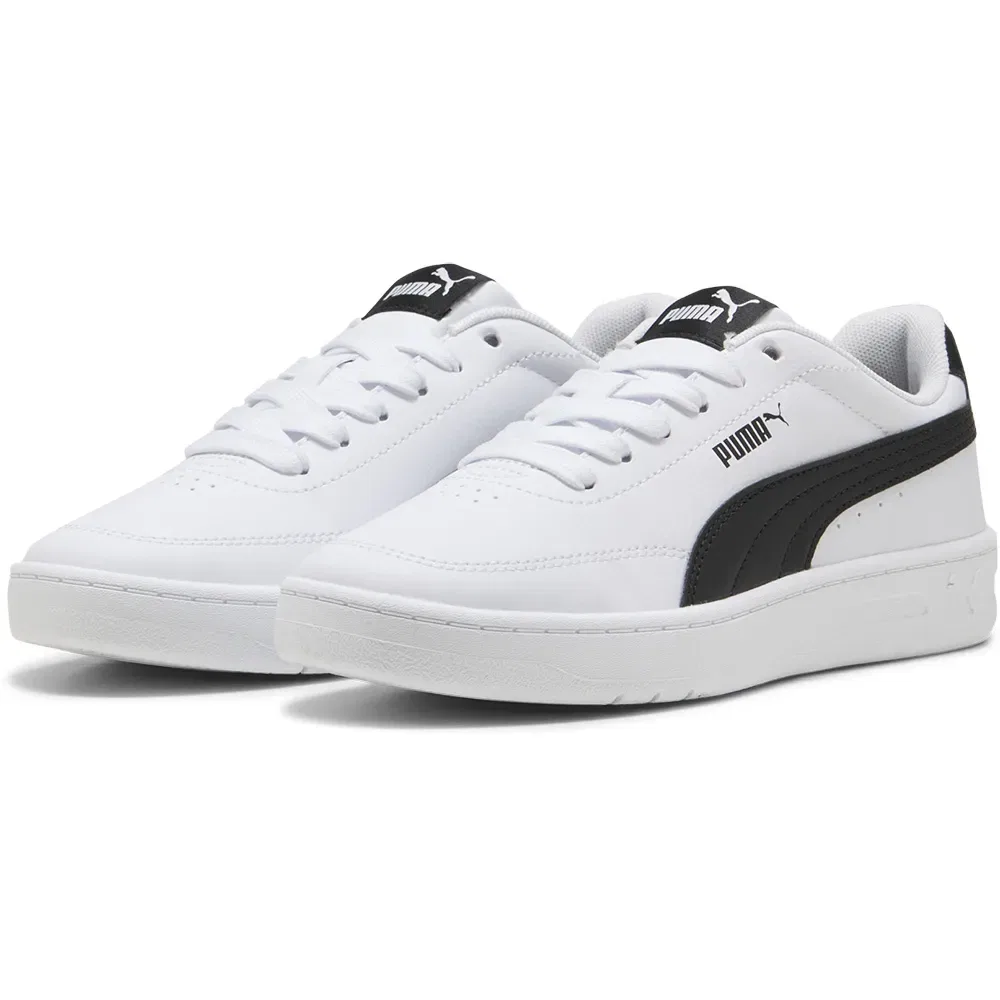 Детские кроссовки для девочек Court Classic Clean Jr Puma, White — фото 2