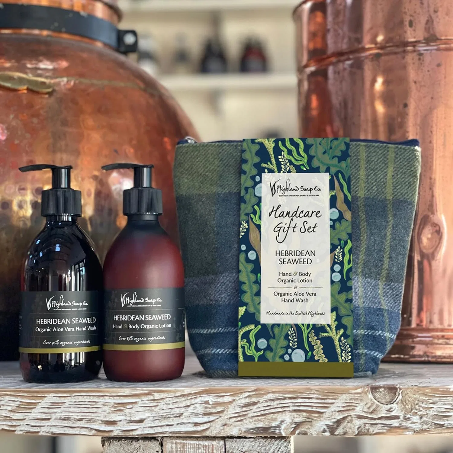 Набор для ухода за руками Hebridean Seaweed, HIGHLAND SOAP CO, 300мл — фото 2