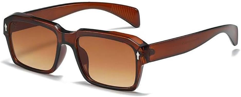 

Модные прямоугольные солнцезащитные очки для женщин, серые линзы с градиентом, солнцезащитные очки для мужчин, очки для женщин с защитой от УФ-излучения UV400 TKKTLLT, C7