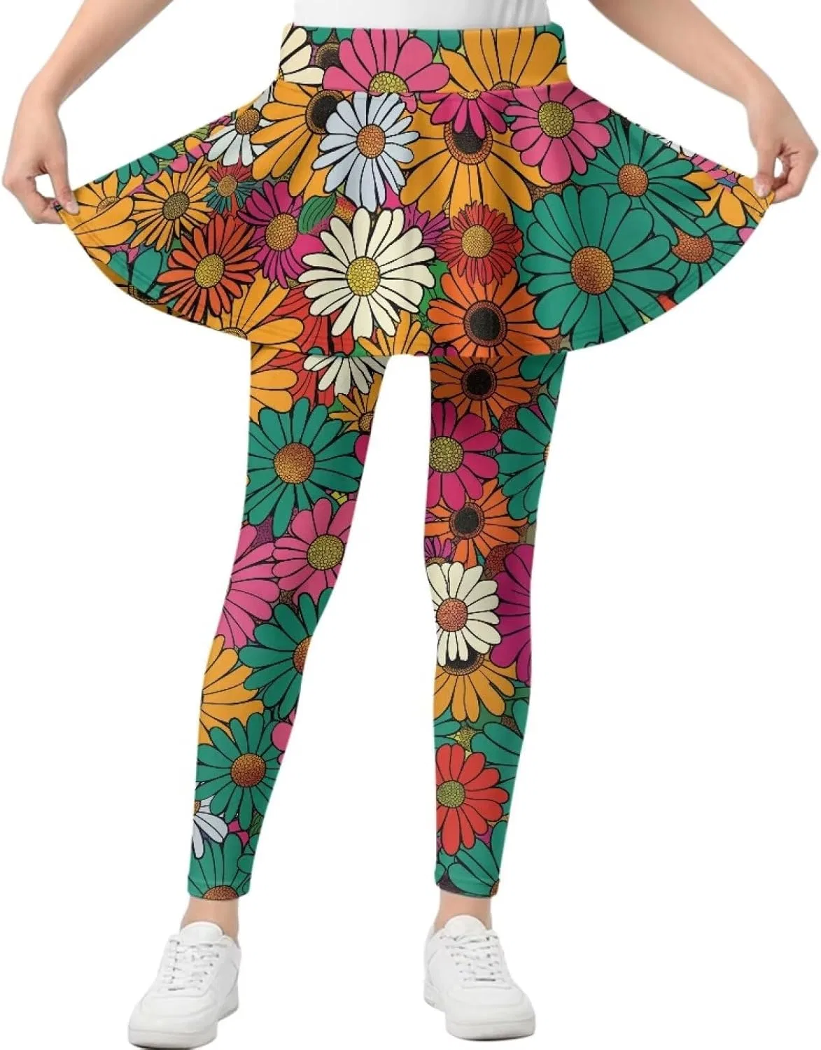 Леггинсы с юбкой Yatixapu, цвет Hippie Flower