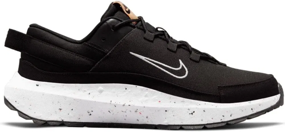 Гимнастические кроссовки Nike Crater Remixa для мужчин, Black White Dk Smoke Grey — фото 2