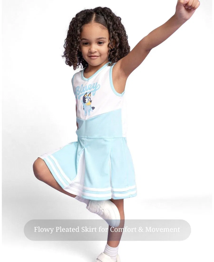 Платье-форма для чирлидинга Bluey Cheer Bluey Bluey Light Blue — фото 3