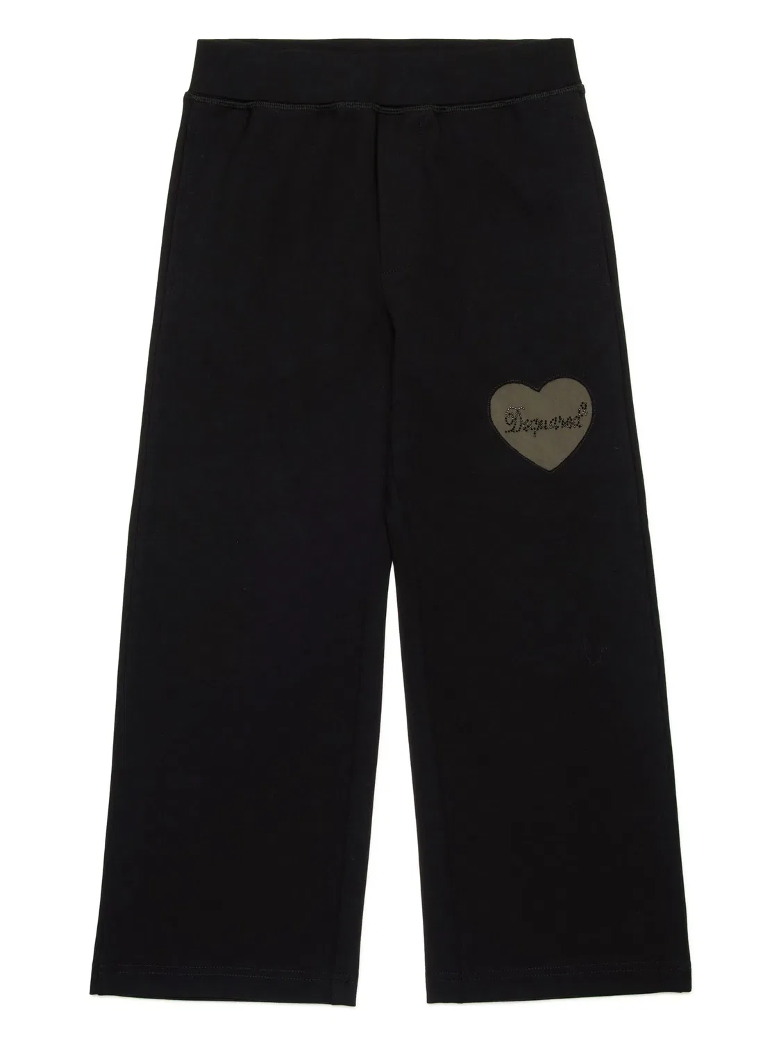 DSQUARED2 Черные брюки с логотипом из хлопка