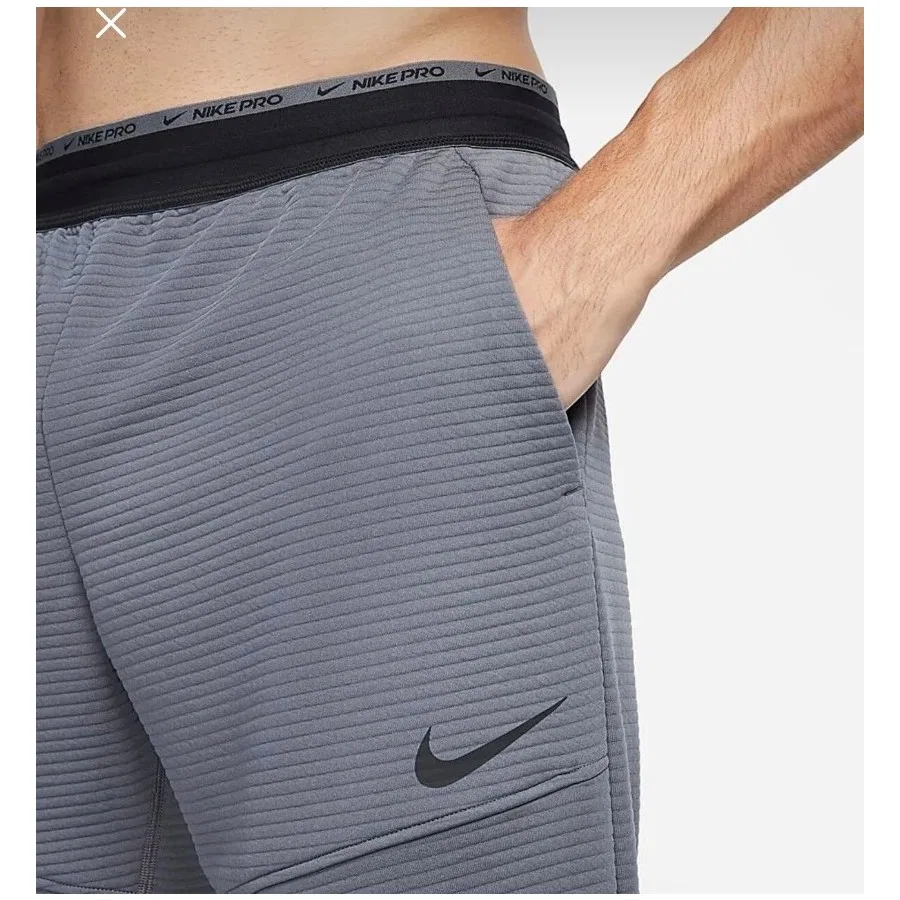Спортивные штаны Nike Pro Fleece Athletic Training, Серый — фото 3