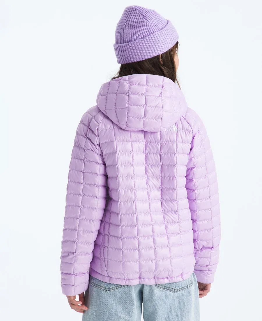 Детская куртка с капюшоном и молнией The North Face, Lite Lilac — фото 4