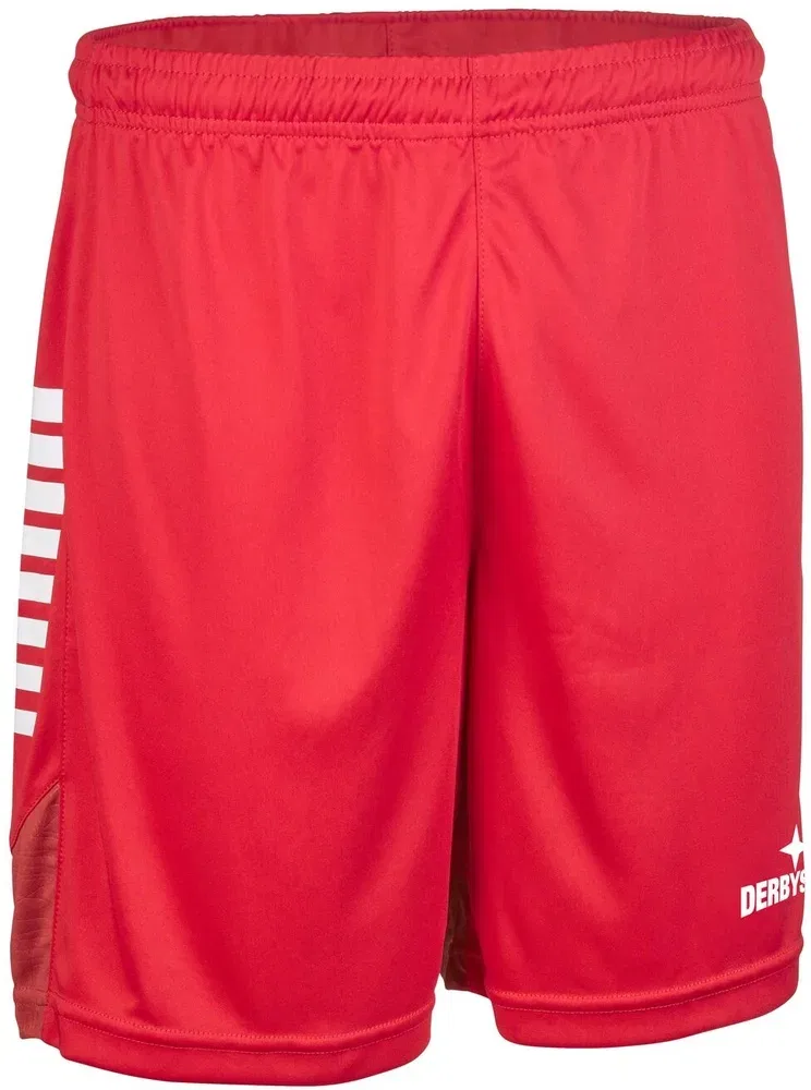 Шорты детские спортивные с логотипом Hose Kurz Madrid V25 Derbystar, красный