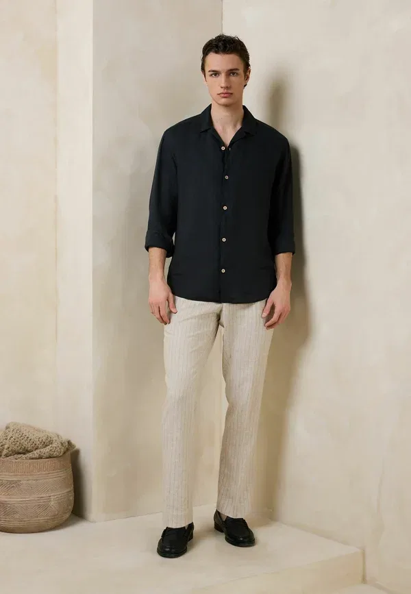 Брюки с полосками Trousers Next, Ecru, экрю