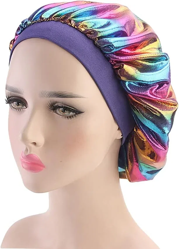 Шапочка для душа Turban Polyester Purple Uuyyeo
