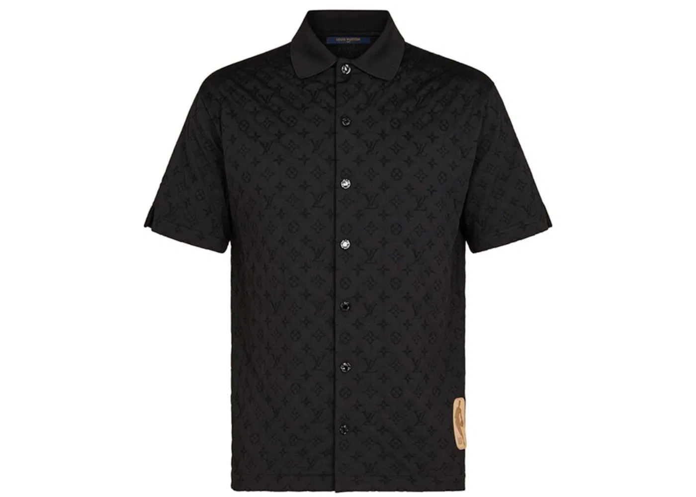 Мужская рубашка с монограммой Louis Vuitton x NBA, Black