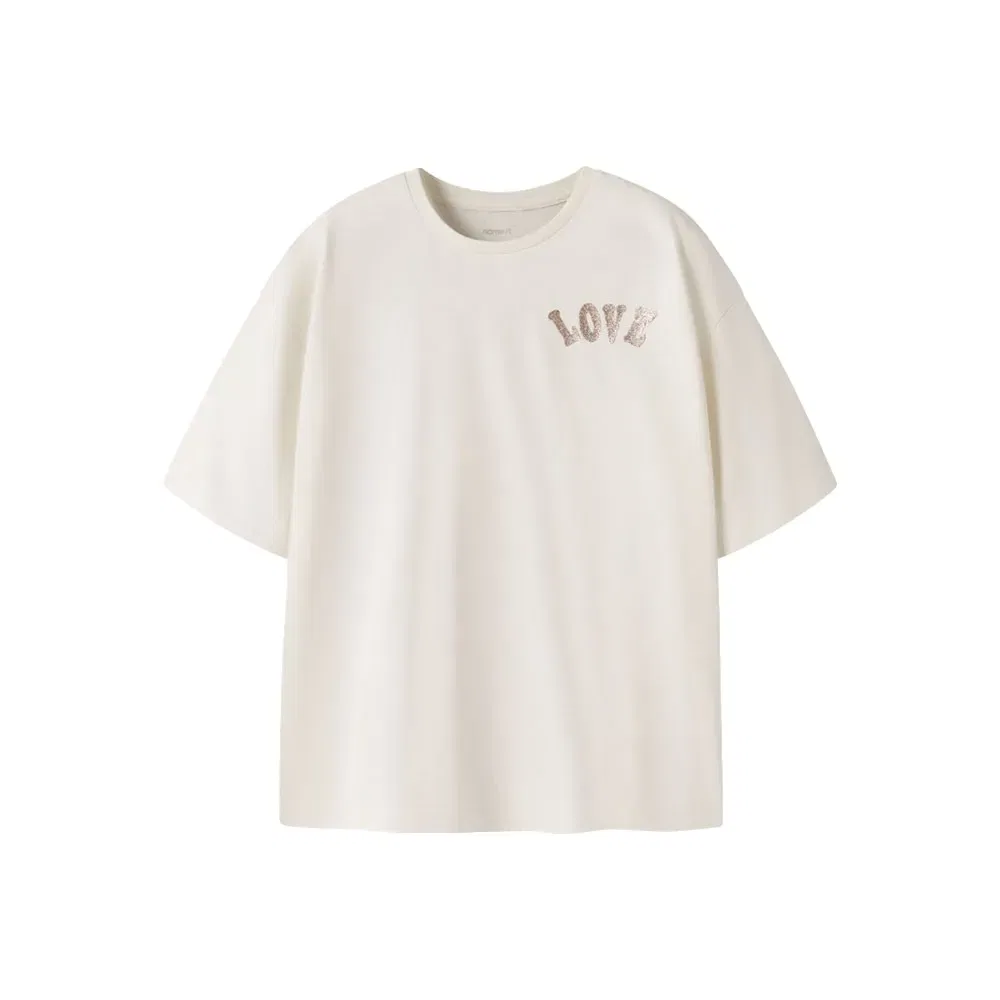 Футболка с коротким рукавом Kali Relaxed Fit Name It, белый