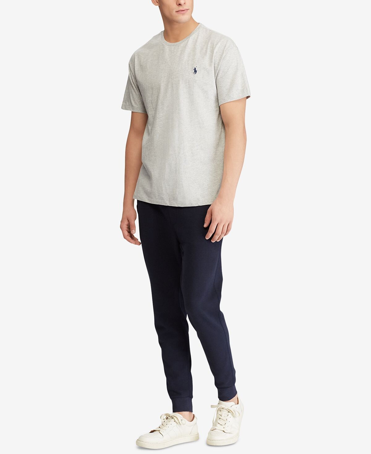 Мужская классическая футболка с круглым вырезом Polo Ralph Lauren, мульти — фото 4