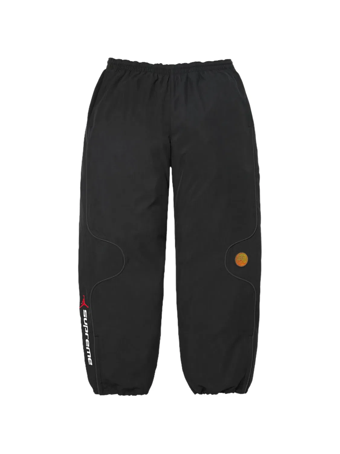 Спортивные брюки с логотипом из коллаборации с Jordan Supreme, черный
