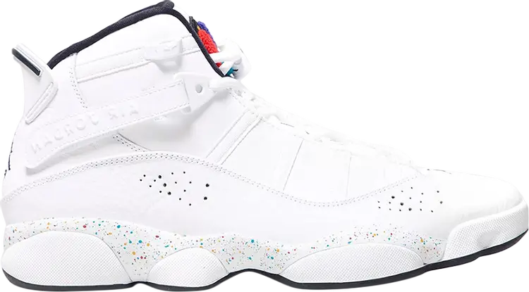 

Кроссовки Jordan 6 Rings Paint Splatter, белый